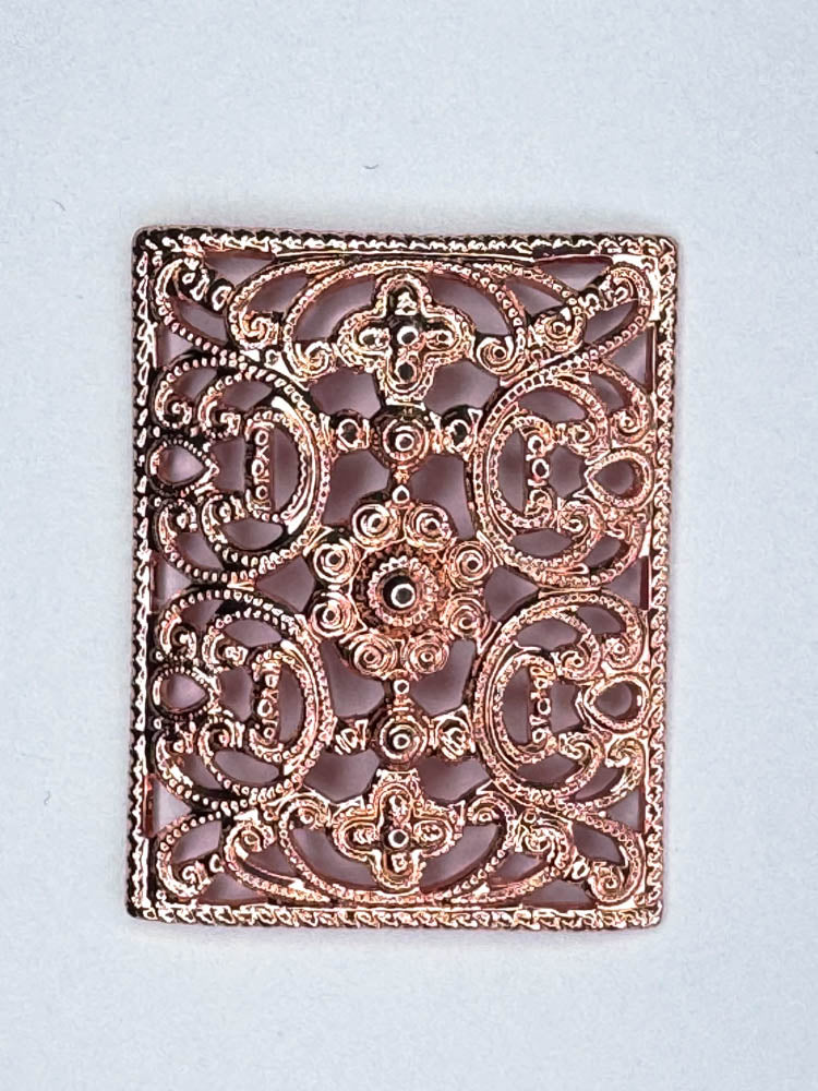 Filigree Rectangle 30 x 24mm